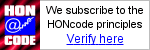 We subscribe to the HONcode principles of the HON Foundation. Click to verify.